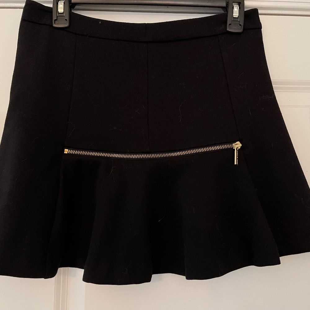 Michael Kors Black Mini Skirt Size 2